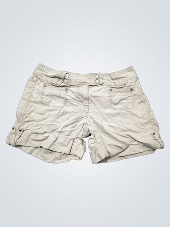 White House Black Market Damen Beige Shorts Größe 00