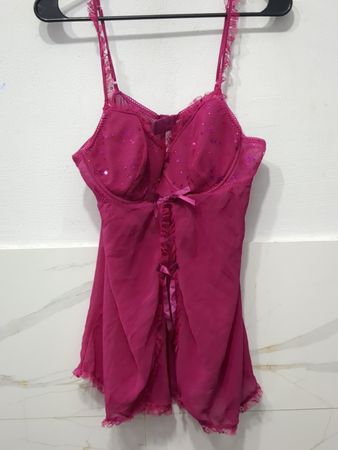 Blossom Intimates Pink Babydoll Lingerie
