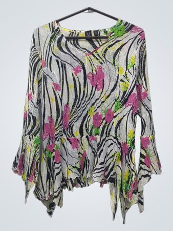 Milano Damen bedruckte Bluse