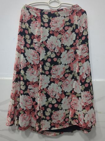 Studio by Liz Claiborne Floral Maxirock