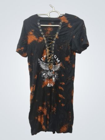 Rue 21 Tie-Dye Graphic T-Shirt Dress