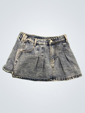 Denim Skirt