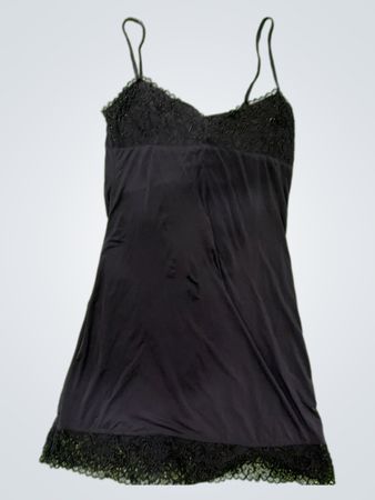 Black Lace Trim Camisole