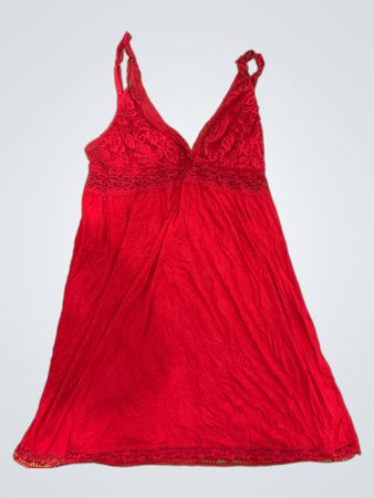 Hunkemöller Red Lace Chemise