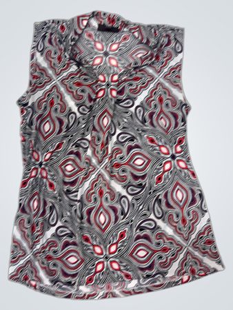 Dana Buchman ärmellose Bluse