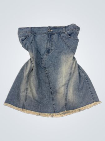 Gloria Vanderbilt Denim A-Linien-Rock