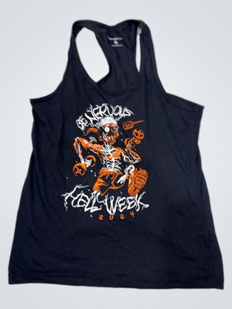 Orangetheory „Be Nervous Hell Week“ Grafik Tanktop