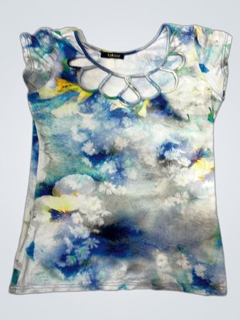 Talco Oberteil mit Blumenmuster