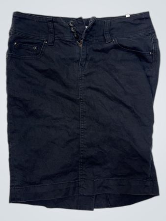 Orsay schwarzer Jeans-Bleistiftrock