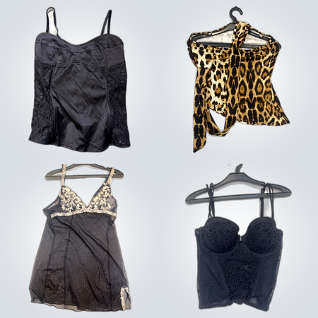 Leather Jackets, Lace Chemises & More - 22 Piece Fashion Bundle Deal