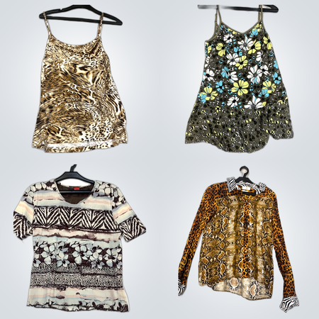 Biaggini, Burton & More Printed Tops, Skirts & Dresses Bundle Deal