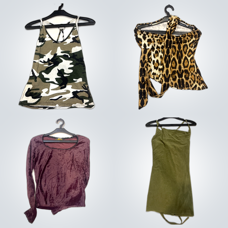 ASOS DESIGN & More Top Brands Frauenmode Bundle 10 Teile Mix Denim Kleider Tops