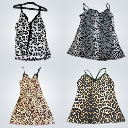 Y2K Leopard Camisoles Bundle