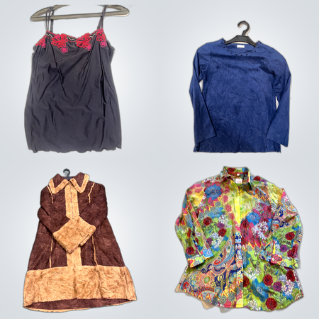 Designer Clothing Bundle: 11-Piece Mix of Sweaters, Tops & Dresses from Christine Laure, Christopher & Banks & More