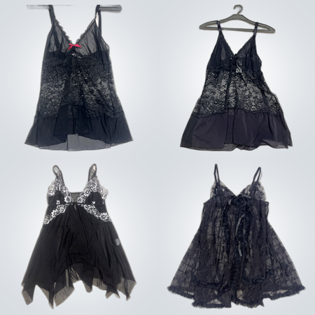 Y2K Lace Trim Camisoles