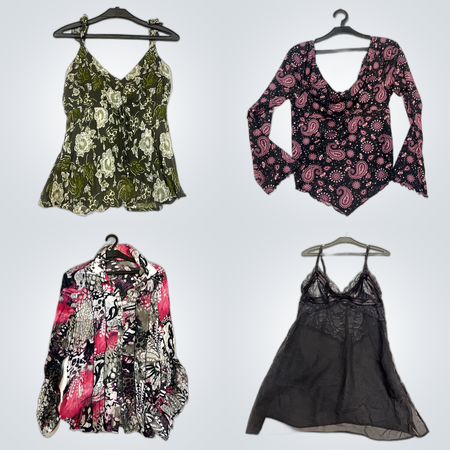 Designer & Trendy Women's Tops & Dresses Bundle - MANGO, Incense, Leardini & More