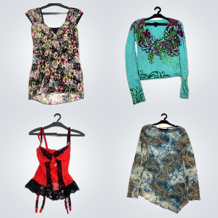 Designer-Fashion-Bundle: Jovani, Desigual, Replay und mehr Kleider Oberteile Röcke