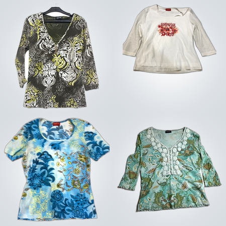 Taifun Y2K Printed Blouses