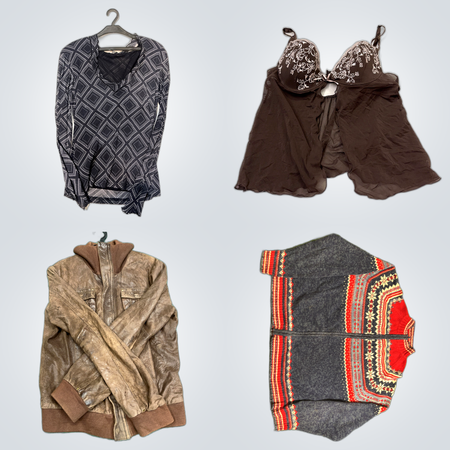 Ensemble à la mode : Desigual, Bobbie Brooks et plus de collections de pulls, robes, gilets et sacs