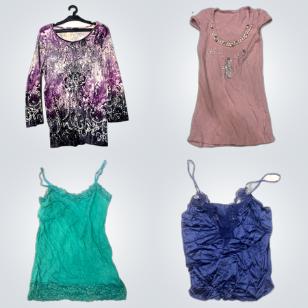 Mode-Paket: 10-teiliges Damenbekleidungs-Mix - Top-Marken enthalten