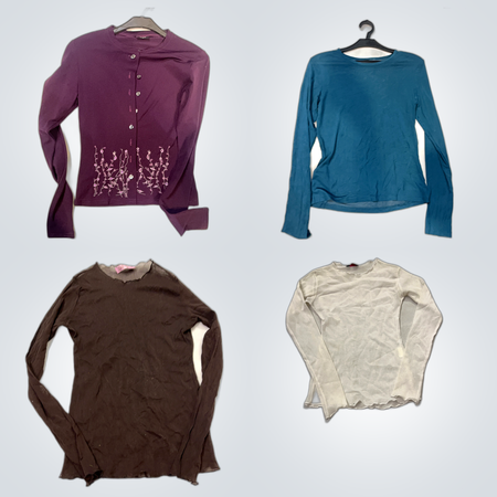 Gemütlicher Vintage-Strick-Haul