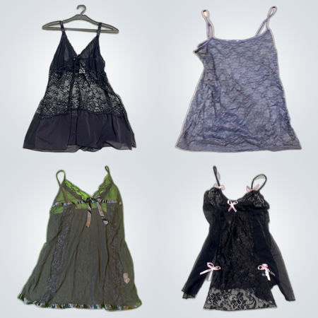 Y2K Lace Trim Camisoles