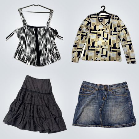 Hollister, b.p.c. & More Top Brands Clothing Bundle - 10 Piece Fashion Mix