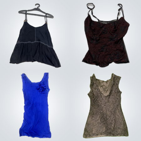 Ensemble de mode : lot de 11 pièces comprenant denim, robes, tops et sacs à main de ZCO, Yessica, ONLY et plus