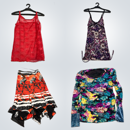 Jones New York & More Printed Blouse, Dress & Skirt Bundle