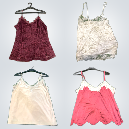 Lote de Camisetas de Renda ELA mey Riva Amisu 6pcs Tops com Renda