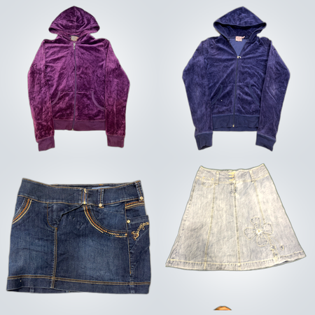 Wrangler Flannel, G.Oliver Denim & Juicy Couture Hoodie Bundle