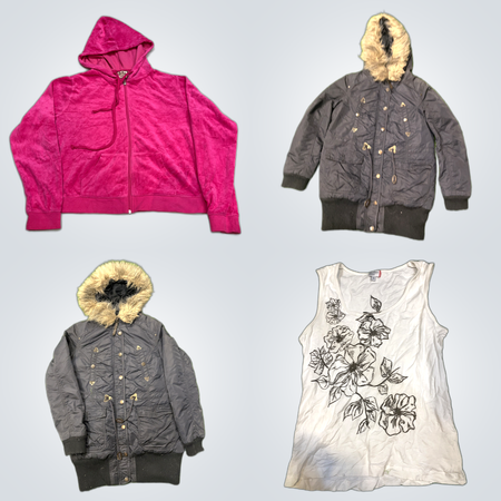 Jeans, Jackets & Tops Bundle: Levi's, Juicy Couture, Bubblegum & More