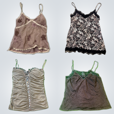 Y2K Lace Camisoles Bundle
