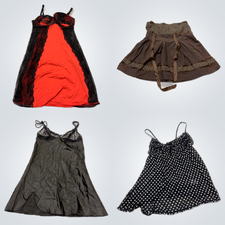 Ensemble de vêtements pour femmes à la mode - mélange de 14 pièces de robes, hauts, jupes et pulls de Coldwater Creek, Esprit et plus