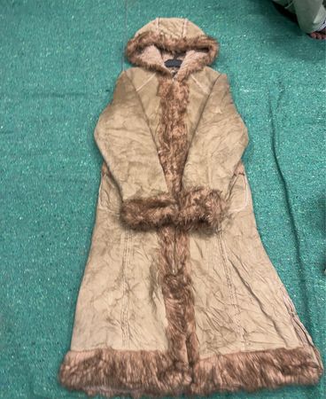 Bruek Fur Lined Hooded Coat