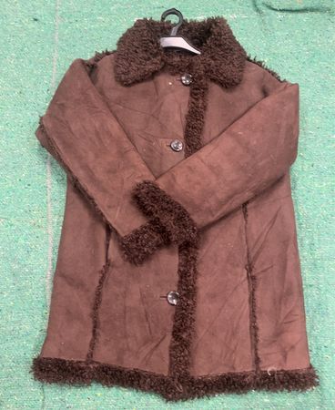 Brown Shearling Coat