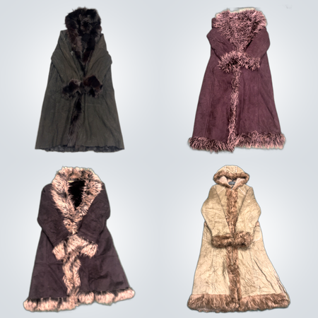 Fur Coat Bundle - 20 Pc Luxury Fur Trimmed Jackets No Excuse BC ICON Nana Belle Bruek HELYNA & More
