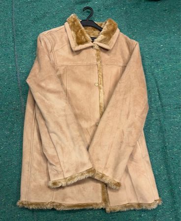 Tan Fur-Lined Jacket