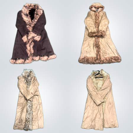 Fur Trimmed Coat Bundle