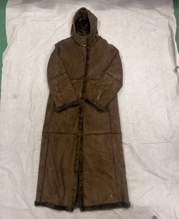 Brown Hooded Coat