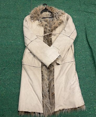 Long Fur-Lined Coat