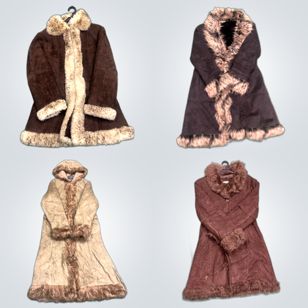 Fur Coats with Trim