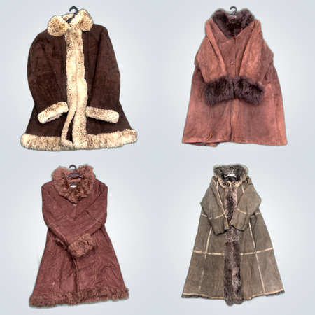 Fur Coats with Trim