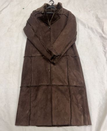 Brown Suede Coat