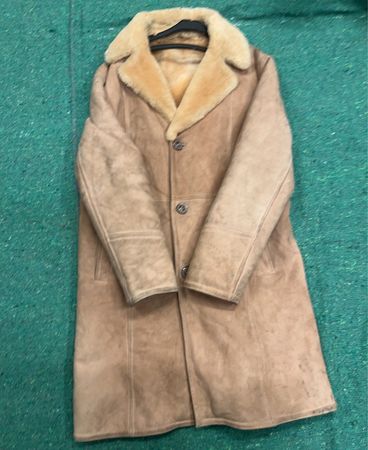 Tan Shearling Coat