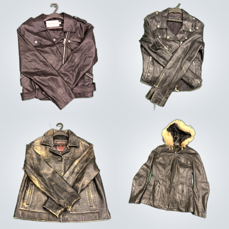 Multiple Leather Jackets Bundle