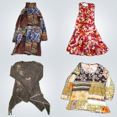 Designer Top & Dress Bundle: D&K, Fabienne Chapot, Cache Cache & More