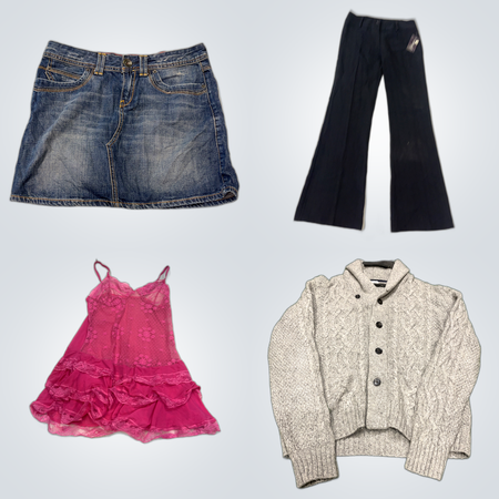 Denim & Knit Fashion Bundle: Levi's, Gap, Earl Jean & More