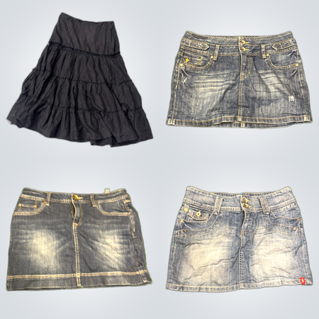 Y2K Denim Skirts Bundle