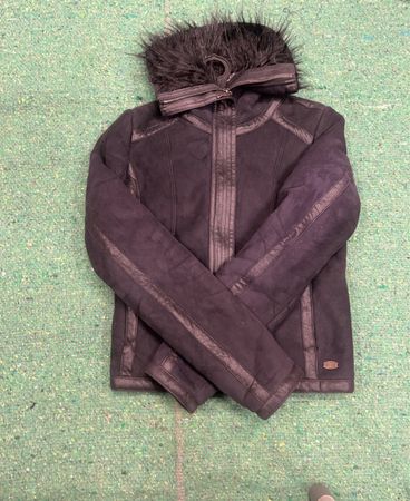 GUESS Furry Hooded Jacket